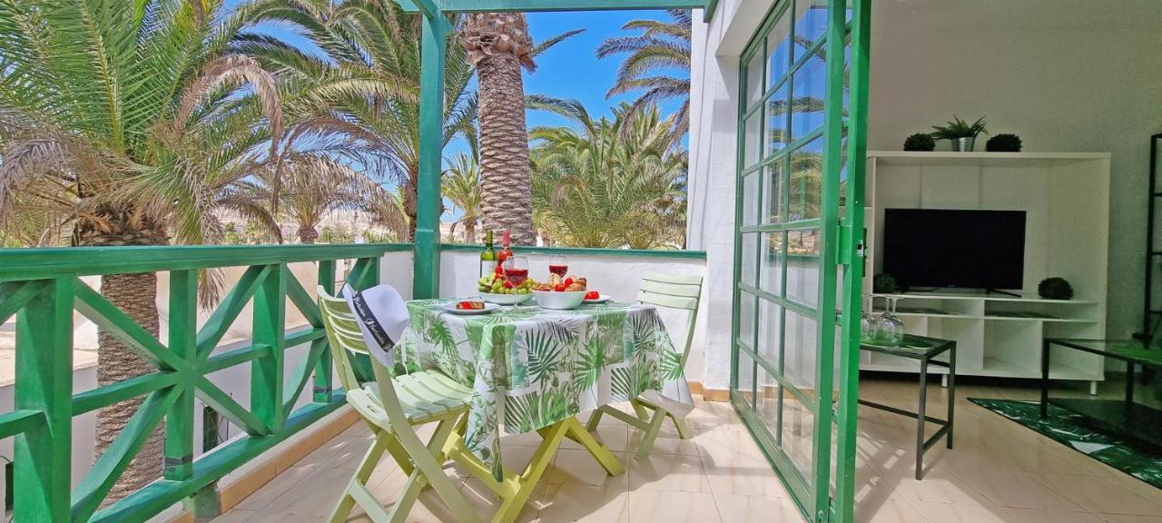 Ferienwohnung Palm Garden - Costa Calma - Pool - Glasfaserinternet Екстериор снимка